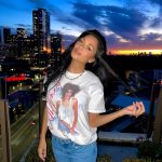 Nicole Scherzinger Instagram – Quick trip back to LA! I’ve missed you! 💃🏽😘
Thankyou @waldorfbevhills for the epic views 😍🌅
 #hiltonforthestay
