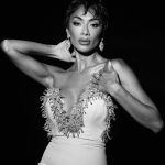 Nicole Scherzinger Instagram - Lilac dreams Purple haze 💜 Styling: @highheelprncess Hair: @giannetos Makeup: @miyakemakeup