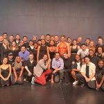 Nicole Scherzinger Instagram - LEGENDS… What a night to remember! Thankyou so much @lin_manuel and @jjabramsofficial for coming to our show @sunsetblvdmusical lysm! ♥️