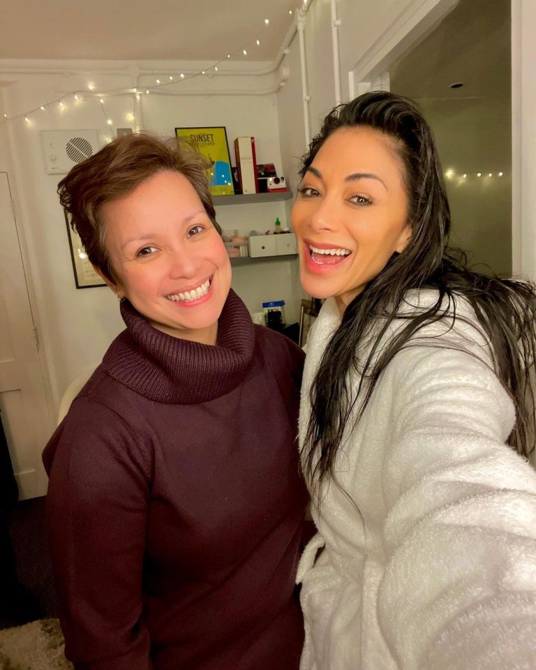 Nicole Scherzinger Instagram - My heart is full ❤️ I got to meet my childhood theatre idol, Miss Saigon 👑 herself @msleasalonga. Thank you for coming to our show @sunsetblvdmusical