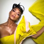 Nicole Scherzinger Instagram - Can we have a little commotion for the dress 💛☀️✨ Glam by: @miyakemakeup @robsalty @highheelprncess