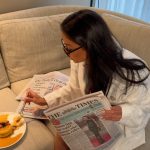 Nicole Scherzinger Instagram - Yesterday, waking up to the morning paper 🥞