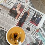 Nicole Scherzinger Instagram – Yesterday, waking up to the morning paper 🥞