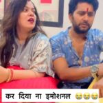 Nidhi Jha Instagram - कर दिया ना इमोशनल 😭😭😭 #nemonikkuforever🧿❤️ #Yk #yashkumarr #follow #like #share