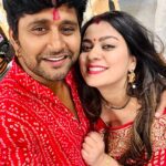 Nidhi Jha Instagram - छोटी सी बात है, मेरी हर ख़ुशी तेरे साथ है 💕 I love you wifey♥️ #nemonikkuforever🧿❤️