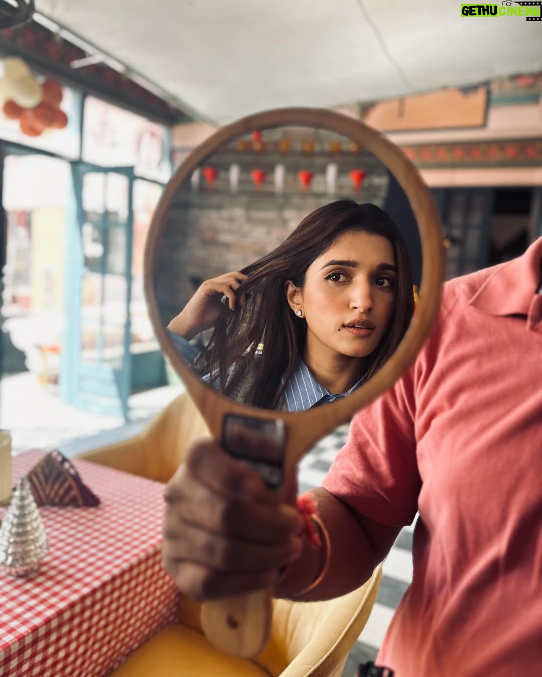Nidhi Shah Instagram - Reflecting on today’s moments. . . . #bts