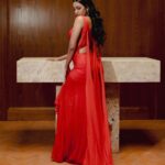 Niharika Konidela Instagram - 🥀 . Styled by @ashwin_ash1 & @hassankhan_3 Wearing @taruntahiliani HMU @alankarmakeupstudio Clicked by @thehouseontheclouds