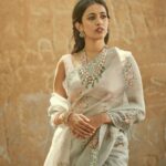 Niharika Konidela Instagram - Celebrating Goddess Kalarathri, Grey depicts destruction and liberation 🩶 . Shot by @arifminhaz Styled by @prashantiramesh HMU @ravi_pasupuleti Photo Asst @__azmathajju @thema.rudrani Styling Asst - @phani__reddy