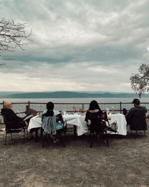Niharika Konidela Instagram - Sundowner by the lake!😍

#familia