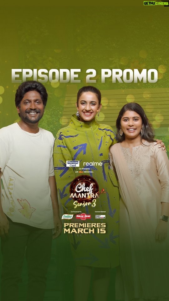 Niharika Konidela Instagram - 🎉 AmbajiPeta marriage bandu very famous! Chefmantra lo ee episode chala curious! 🍽 Episode 2 on 15th March #ChefMantraOnAha Every Friday @ 8pm. @niharikakonidela @chef_mantraa @suhassssssss @iam_sharanyapradeep @yadamma_raju #WomensDaySpecial #Entertainment #ChefMantraSeason3 #ChefMantraOnaha #chefmantra @freedomhealthyoil @valuezonehypermart @hatsunofficial @be_easykitchens @realmeindia #realme12Plus5G #realme12PortraitMaster #realme12Series5G #realme12seriesSaleisLive #realme125G