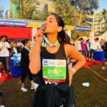 Nikita Dutta Instagram – 21.097 km done and dusted! ✅🥳
Timed it in 2.33.44
 
#TMM2024 #HalfMarathon #HRX #HRXRunningSquad #WeAreAllBornToRun