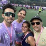 Nikita Dutta Instagram - I haven’t been my fittest this year but I am glad to have started taking baby steps to get back to my earlier self. Flagged off the 10k and attempted my fastest 5k this morning with @hrxbrand Timed at 30.58, I did manage to track my fastest for this year 👻 Thank you for motivating me @hrxrunningsquad @ajay.singh.13 and @rizwanbachav 🤓🏃‍♀️🏃‍♂️ #WeAreAllBornToRun