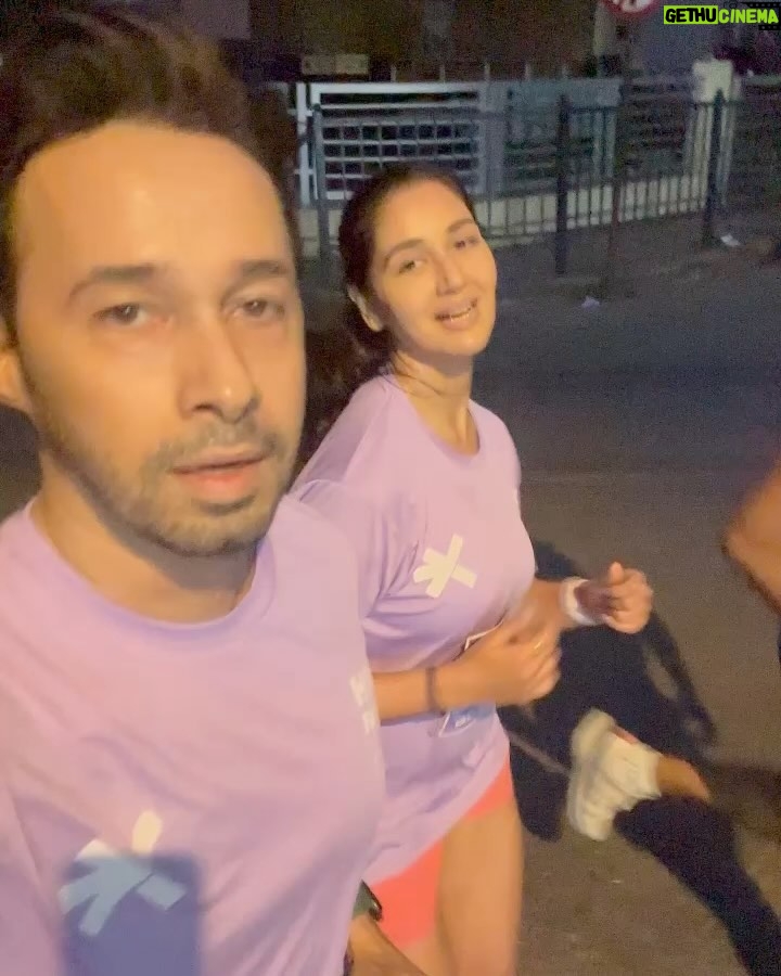 Nikita Dutta Instagram - I haven’t been my fittest this year but I am glad to have started taking baby steps to get back to my earlier self. Flagged off the 10k and attempted my fastest 5k this morning with @hrxbrand Timed at 30.58, I did manage to track my fastest for this year 👻 Thank you for motivating me @hrxrunningsquad @ajay.singh.13 and @rizwanbachav 🤓🏃‍♀️🏃‍♂️ #WeAreAllBornToRun