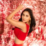 Nikita Dutta Instagram - This ain’t blur, the world is spinning too fast!🫠♥️ . . . . . Make up: @poonamsrv Hair: @guddetisavvy 📸: @deepak_das_photography Styled by @vidyulaa Assisted by @fpramod @yiniii_111 Outfit: @labelvirgoism