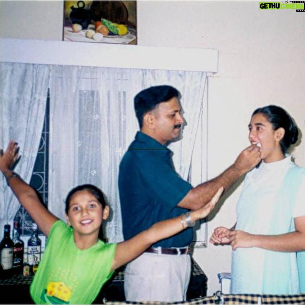 Nikita Dutta Instagram - Happy birthday to the contact on my phone saved as Rear Admiral Daddy. May we keep fighting WITH each other FOR each other always 😅🩷 I love you daddykins 🤗 @akdutta59