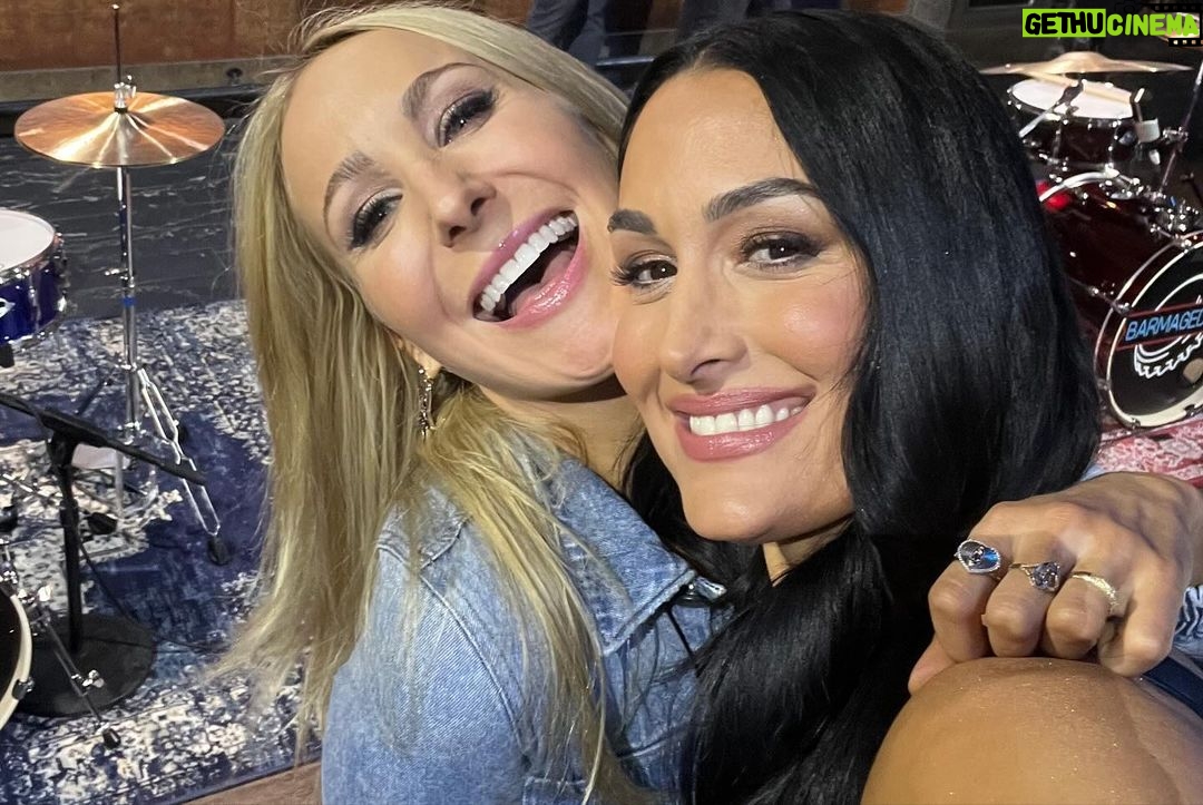 Nikki Garcia Instagram - B A R M A G G E D D O N is BACK!! NEW episode TONIGHT!! In less than 30 mins! After Monday Night RAW! ππππ See you all there!! And if you canβt stay up hit those DVRβs! ππΌπ»π€ ππΌβ¨π§² 11pm EST only on @usanetwork