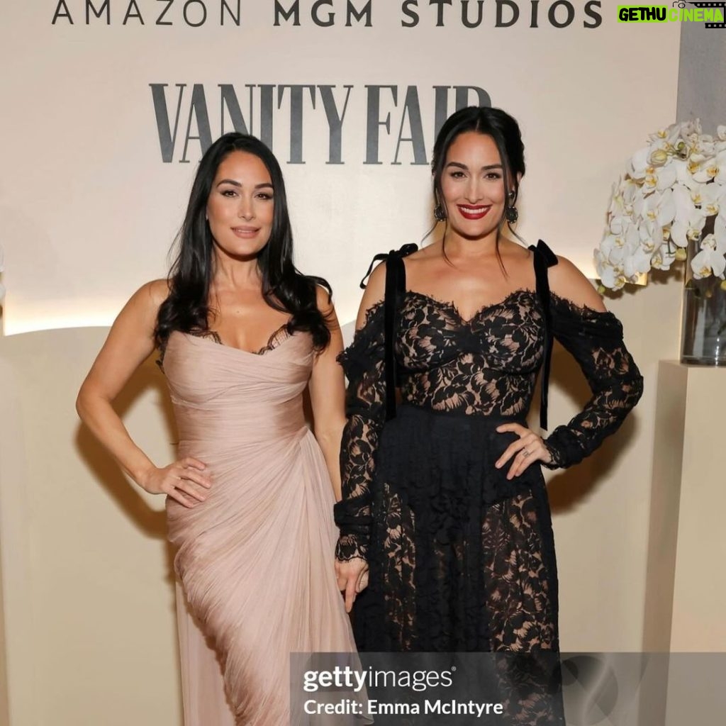 Nikki Garcia Instagram - AMAZON MGM STUDIOS VANITY FAIR PARTY Fun evening surrounded by incredibly talented people. Excited to present 3 Emmys tonight for 3 incredible categories at the Creative Arts Emmys! Good luck to everyone tonight and at the Golden Globes! Congrats to everyone who won last night as well! 🏆✨🤍 @nataliesaidi you created magic with only a few hours to find a dress! Love you! Can’t wait for tonight as well! You’re the best! 💋 Glam by @honeybeileen & @cayleejolene And give up for Honey B’s hubby Stevie @steilimagestudios on taking those first few pics 🙌🏼