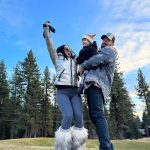 Nikki Garcia Instagram - We are Tahoe NYE ready!!! ❄️🎿☃️🎊🥳 Daddy thinking he’s really funny lol @theartemc Daddy is very ready!!