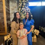 Nikki Garcia Instagram – Tinsel Tea Time with Belle and our Birdie Girl 💙🫖✨
@meritageresort