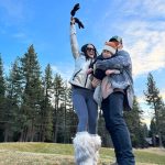 Nikki Garcia Instagram - We are Tahoe NYE ready!!! ❄️🎿☃️🎊🥳 Daddy thinking he’s really funny lol @theartemc Daddy is very ready!!