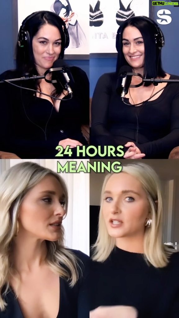 Nikki Garcia Instagram - The last of our Twin Love Season 1 Exclusions here on @thenikkiandbrieshow 👯‍♀️🤩🥂 Had to end it with my ultimate hype woman in the Garden House @morgannramsey and her twin sister @madisonramsey who came so close to winning Twin Love! This was a hysterical and tea filling interview! Make sure to head to wherever you hear your podcasts to listen to this one! What a great finale! 🍵❤️‍🔥 I’ll miss all my twins!! Make sure to go check out Morgan & Madison’s IG’s, these girls are world traveling rockstars! Love all my twins so much! Miss being on set with them! Think we all need another Twin Love reunion soon! 👯‍♀️👏🏼👯🔥✨