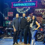 Nikki Garcia Instagram - When I tell you I have the coolest job in the world… I really do! 🥹🙌🏼💋 Can’t tell you how lucky I feel to host this show! Especially with two incredibly genuine and cool icons @blakeshelton & @carsondaly !! 🤠🍻🤠🧲 We are less than 30 mins away from the SEASON FINALE of @barmageddonusa and we have one of the coolest and most fun woman in country music today taking Blake on tonight @laurenalaina !!! We all had SO much fun!! Tune in! Or if you’re headed to bed set those DVR’s! 11pm EST only on @usanetwork 💋💋💋💋 Want to send some love to the entire Barmageddon fam! They made one incredible season! Love working with this team! Not only is everyone so cool and fun, they all work so damn hard! Here’s to all of you behind the scenes! 💋🍻❤️‍🔥
