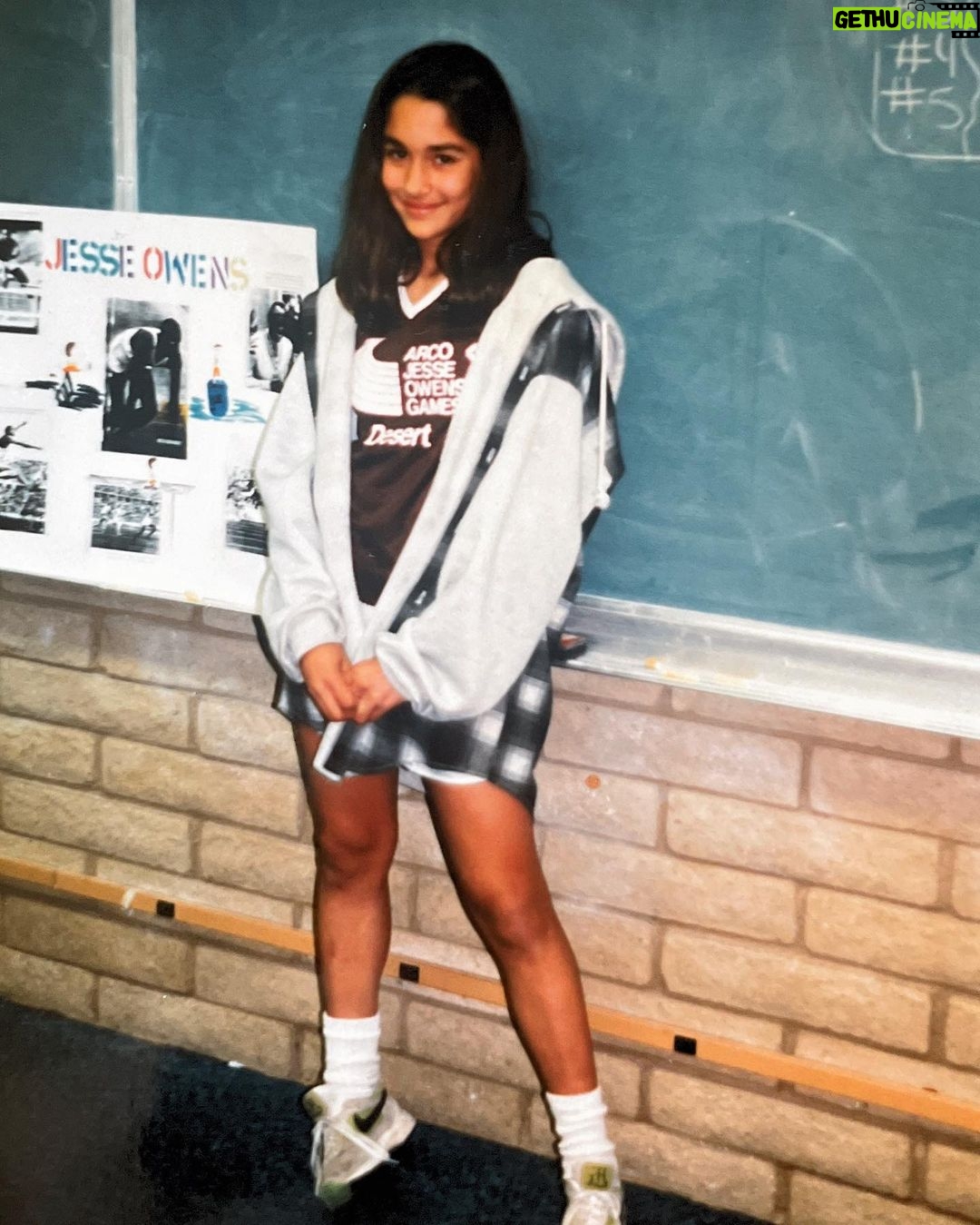 Nikki Garcia Instagram - I use to do competitive track when I was young and eventually had to make a choice between competitive soccer and competitive track. I chose soccer bc I just loved being apart of a team sport and loved my soccer girls so much! At this time I was the youngest person ever to win and compete at Arco Jesse Owens Regionals. I totally choked in my regional race and didn’t make it to nationals. There’s a reason why. That story I’ll save for another time on our podcast. Great learning lesson even at that time for me and dealing with emotions and pressures. I loved my track coach and track team so much! I was such a huge fan of Jesse Owens and as you all know Marilyn Monroe growing up. Totally describes me then and now lol… girly tomboy always! If you know your history of Jesse Owens he was an incredible and iconic Olympic gold medalist tack and field athlete! 🥇🥇🥇🥇 I have so many more photos I came across from my track days. I’ll save that for another #tbt 🙃 Hope you all are enjoying your first week in 2024!! 🤩
