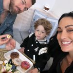 Nikki Garcia Instagram – Happy Valentine’s Day Daddy! You and me have been through so much, we’ve had our share of highs and lows and bumps in the road but through it all we always make it out stronger and more in love than ever. ❤️‍🔥 You are my one and everything. Love that we have our own passions and share our passions with each other. 🕺🏼🍷🤼‍♀️🎤 You make me better and want to work as hard as I can so you, Matteo and I can spend every day together. You are home to me. 
So thankful God brought us together…. and then gave us Matteo. 🥹✨😅 💙✨👶🏻
Я люблю тебя больше, чем слова Click! Enjoy your show tonight Love and get that hot Russian a$$ back to Mommy soon! 💋😍🔥