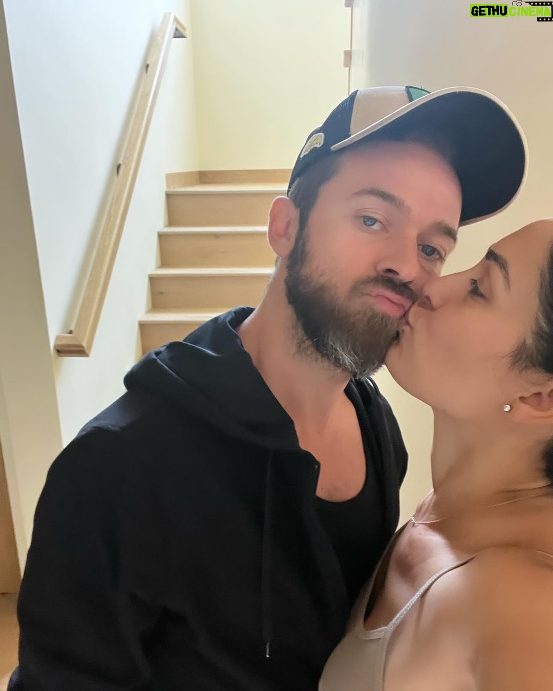 Nikki Garcia Instagram - Happy Valentine’s Day Daddy! You and me have been through so much, we’ve had our share of highs and lows and bumps in the road but through it all we always make it out stronger and more in love than ever. ❤️🔥 You are my one and everything. Love that we have our own passions and share our passions with each other. 🕺🏼🍷🤼♀️🎤 You make me better and want to work as hard as I can so you, Matteo and I can spend every day together. You are home to me. So thankful God brought us together…. and then gave us Matteo. 🥹✨😅 💙✨👶🏻 Я люблю тебя больше, чем слова Click! Enjoy your show tonight Love and get that hot Russian a$$ back to Mommy soon! 💋😍🔥