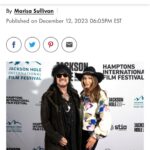 Nikki Sixx Instagram - Thank you @nikkisixxpixx @how2girl @people @sullivanmarisa for your kind words about our festival😊 We are so glad that Nikki and Courtney enjoyed their weekend with us, especially thanks to Courtney’s lovely @bouquetbox event🌹 Happy Birthday Nikki! #independentfilm #cinema #jacksonholefilmfest #jhiff23 Jackson, Wyoming