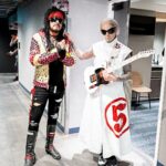 Nikki Sixx Instagram - This alien dating app is really amazing. @john5official 🛸 ————📷 by @rosshalfin #FirstBandOnTheMoon W Brisbane