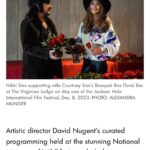 Nikki Sixx Instagram - Thank you @nikkisixxpixx @how2girl @people @sullivanmarisa for your kind words about our festival😊 We are so glad that Nikki and Courtney enjoyed their weekend with us, especially thanks to Courtney’s lovely @bouquetbox event🌹 Happy Birthday Nikki! #independentfilm #cinema #jacksonholefilmfest #jhiff23 Jackson, Wyoming