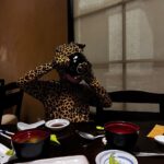 Nikki Sixx Instagram - Who knew Halloween cheetahs loved miso soup.