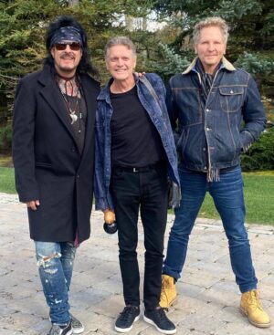 Nikki Sixx Instagram - Had a blast with these two fine gentleman today @rickallenlive @mattsorum @ravendrumfoundation
