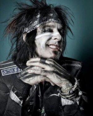 Nikki Sixx Instagram - I remember knocking out these fotos right before I walked to the stage probably 12-15 years ago.  It was for a feature but I’ll be damned if I can remember what magazine..credit to the photographer @paulmobleystudio  @motleycrue