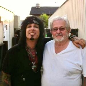 Nikki Sixx Instagram - My grandfather Tom’s pocket knife and pistol-