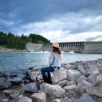 Nikki Sixx Instagram - When your fishing partner is also your wife. This girl will out fish you if you don’t watch yourself. 🎣 @how2girl #Sunday Grand Teton National Park
