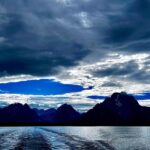 Nikki Sixx Instagram - Saturday In The Park…Thank you to my buddy Bob who took us out in the boat. #JacksonLake #Wyoming #september Grand Teton National Park