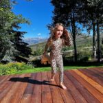 Nikki Sixx Instagram - Wild leopard on the deck upon finding out there was an actual wild bear out on the property this morning. I guess we could call her a scaredy cat? (dad joke) but then again I am a dad. Irony and too much coffee. Nice to be off the road and back into nature….. Thanks Annie for the head up. 🐻 Jackson, Wyoming