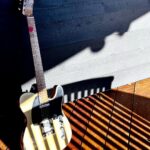 Nikki Sixx Instagram - Morning coffee with my @nelsonguitarwerks custom telecaster…… ☕️ 🏔️ 🎶 A lot of times I just play a simple chord progression like (Don’t go away mad ) and let lyrics flow out. Don’t worry about the rhymes. Actually quite relaxing when you don’t force it. Isn’t that just like life? Love this guitar. Jackson, Wyoming