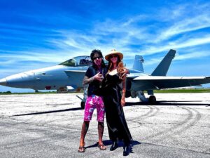 Nikki Sixx Instagram - Every since I became a fighter pilot I’ve been pulling hot chicks. @how2girl