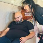 Nikki Sixx Instagram - Nice flight to El Paso. Sugar bear slept the whole way. Hopefully he will be in a better mood after. 🐻 ✈️ #SugarBearAir El Paso, Texas