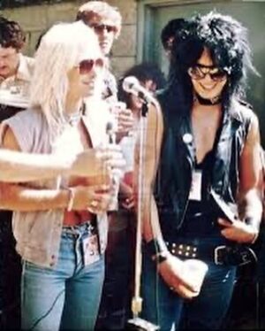 Nikki Sixx Instagram - Happy birthday buddy. ➡️ Have a fantastic day.  @thevinceneil 🎂 🏴‍☠️♥️