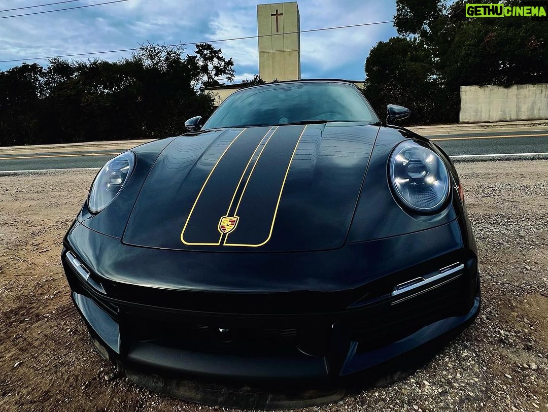 Nikki Sixx Instagram - Getting a little time in before the rain slows me down. 🌧️ #porsche #TurboS Malibu, California