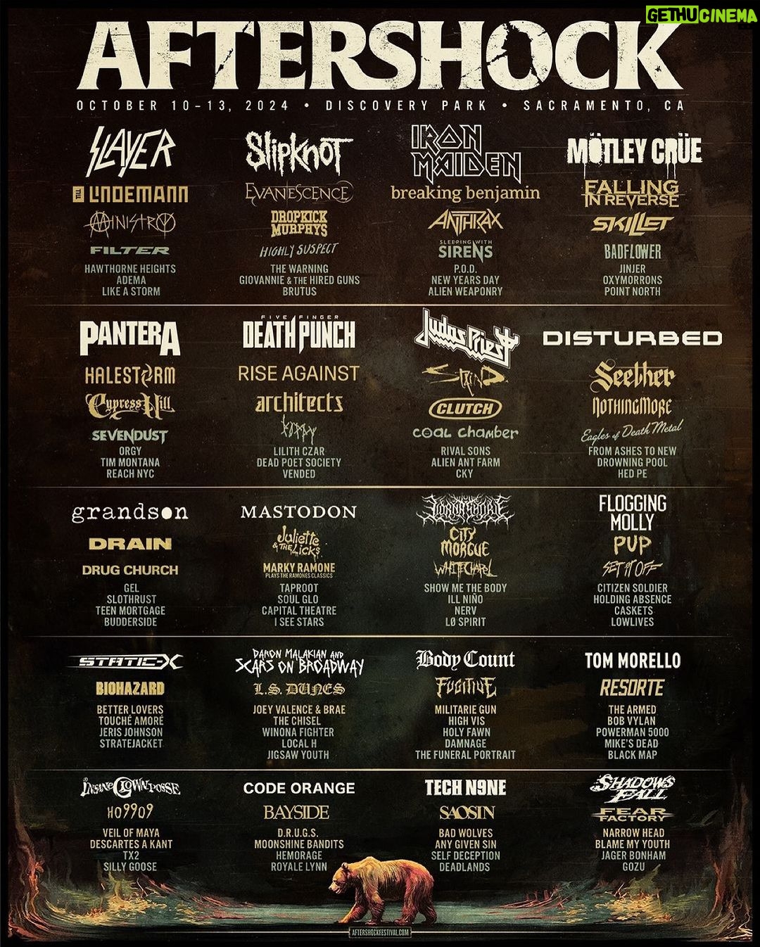 Nikki Sixx Instagram - 🔥 Mötley Crüe will see you at @aftershockfestival October 2024! 🔥 It’s going to be wild! Passes on sale now 🔗 motley.com 🔗