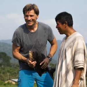 Nikolaj Coster-Waldau Instagram - I also love fishing and got to fish for our breakfast at the alto chivis community . The fisheries provide a sustainable great source of income that creates opportunities for a lot of families here in the middle of Amazonas. And. The food was delicious 😋remember to look out for our film on the 18th @imdb #globalgoals #climateaction