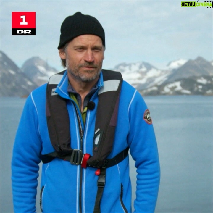 Nikolaj Coster-Waldau Instagram - That was amazing. Thanks to @nunatakadventures for showing us this unique place just outside Tasiilaq in Greenland. And that was indeed the largest size helmet they had. If you are in DK then tonight at 20.45 or go to dr.dk - N
