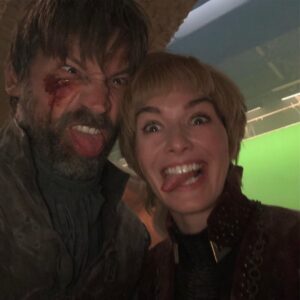 Nikolaj Coster-Waldau Instagram - The best, sweetest most wonderful sister from another mother @iamlenaheadey . That was a fun decade 😘