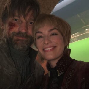 Nikolaj Coster-Waldau Instagram - The best, sweetest most wonderful sister from another mother @iamlenaheadey .  That was a fun decade 😘