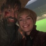 Nikolaj Coster-Waldau Instagram – The best, sweetest most wonderful sister from another mother @iamlenaheadey .  That was a fun decade 😘